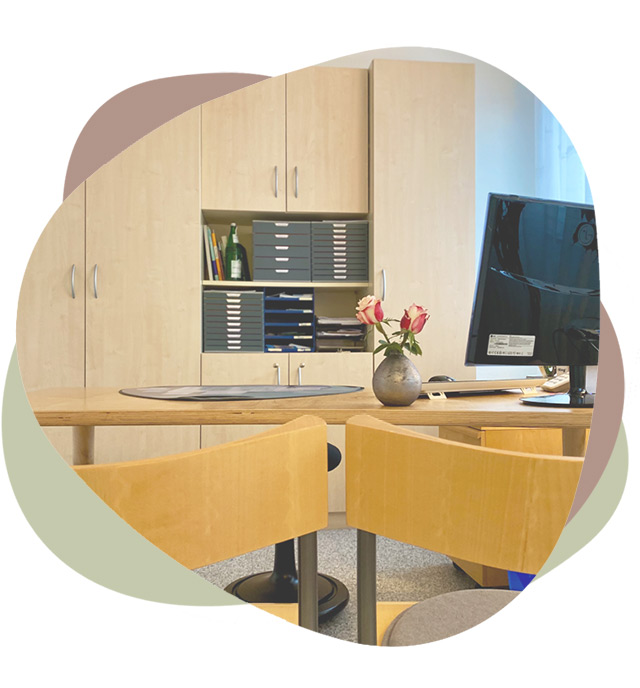 Einblick vom Ärzte Zimmer